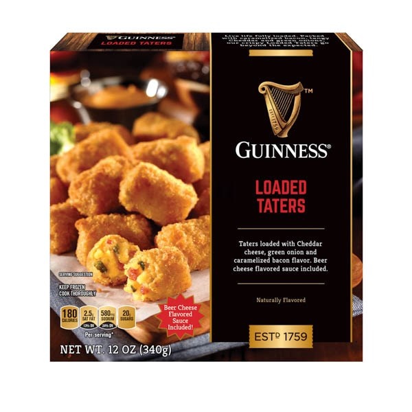 slide 1 of 1, Guinness Loaded Taters, 12 oz