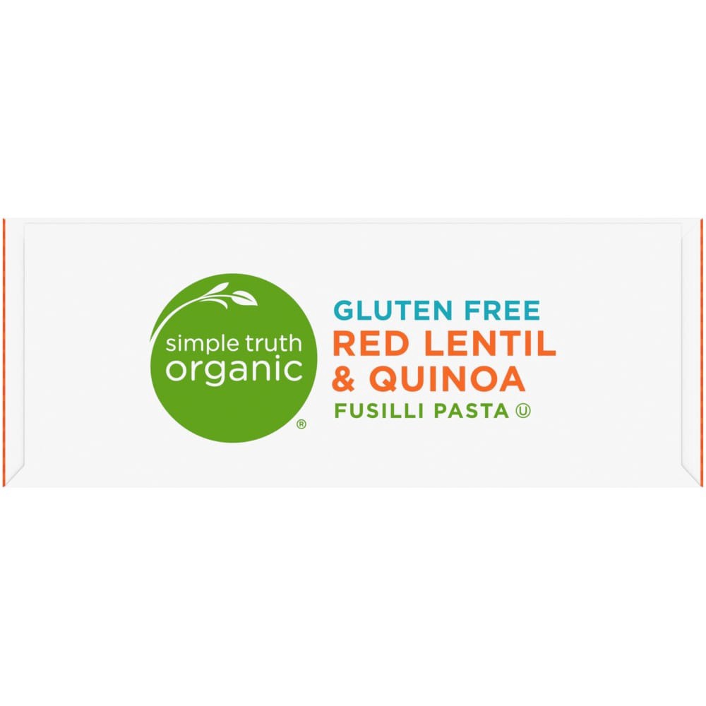 slide 2 of 5, Simple Truth Organic Gluten Free Red Lentil Quinoa Fusilli Pasta, 8 oz