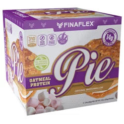 FINAFLEX Oatmeal Protein Pie Original Marshmallow - 4 ct