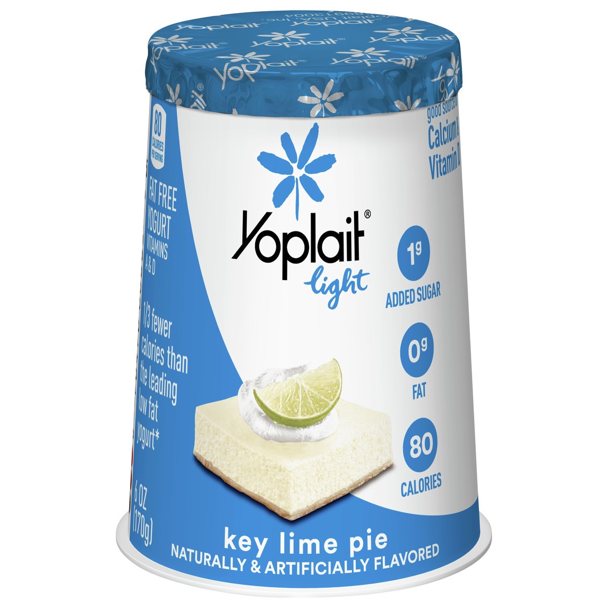slide 1 of 1, Yoplait Light Fat Free Key Lime Pie Yogurt 6 oz, 6 oz