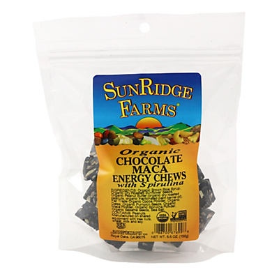 slide 1 of 1, SunRidge Farms Chocolate Maca Energy Chews with Spirulina, 5.5 oz