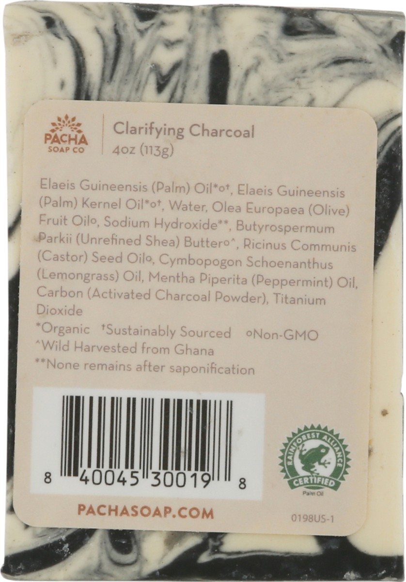 slide 3 of 13, Pacha Soap Co. Clarifying Charcoal Soap, 4 oz