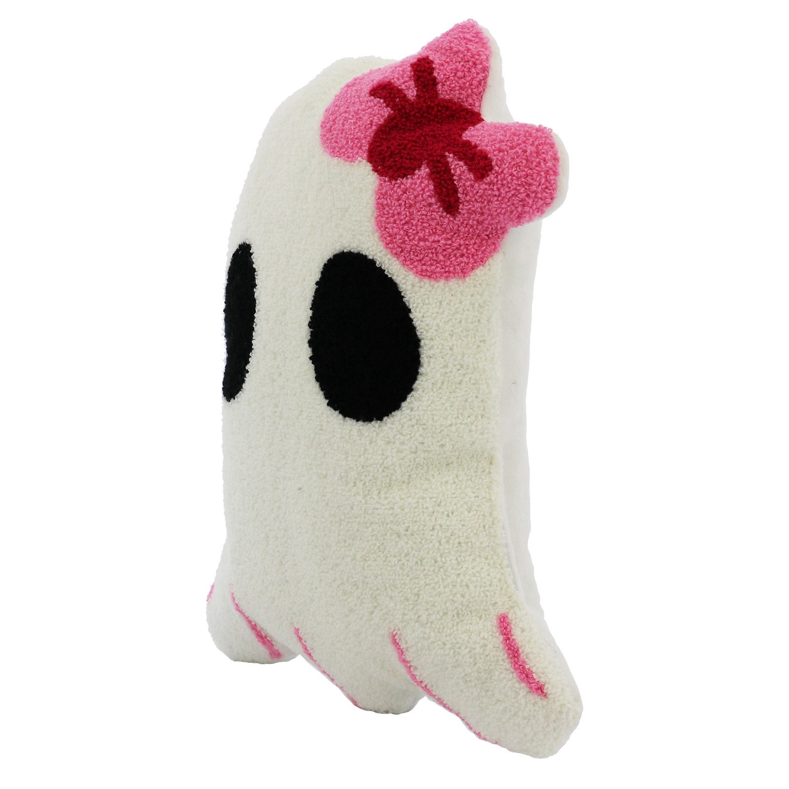 slide 2 of 4, 11" X 14" White Ghost With Pink Bow Pillow By Ashland, 11 in x 14 in