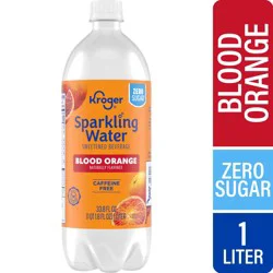 Kroger® Zero Sugar Blood Orange Sparkling Water