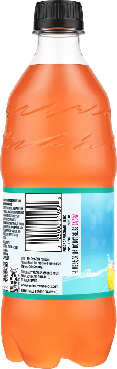 slide 5 of 7, Minute Maid Tropical Punch Bottle, 20 fl oz, 20 fl oz