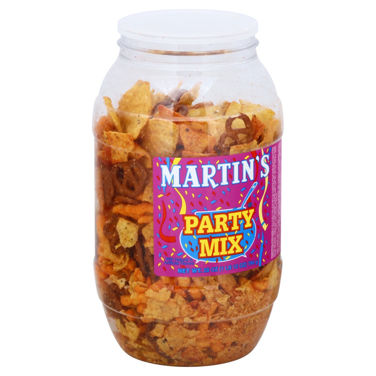 slide 2 of 13, Martin's Party Mix, 28 oz