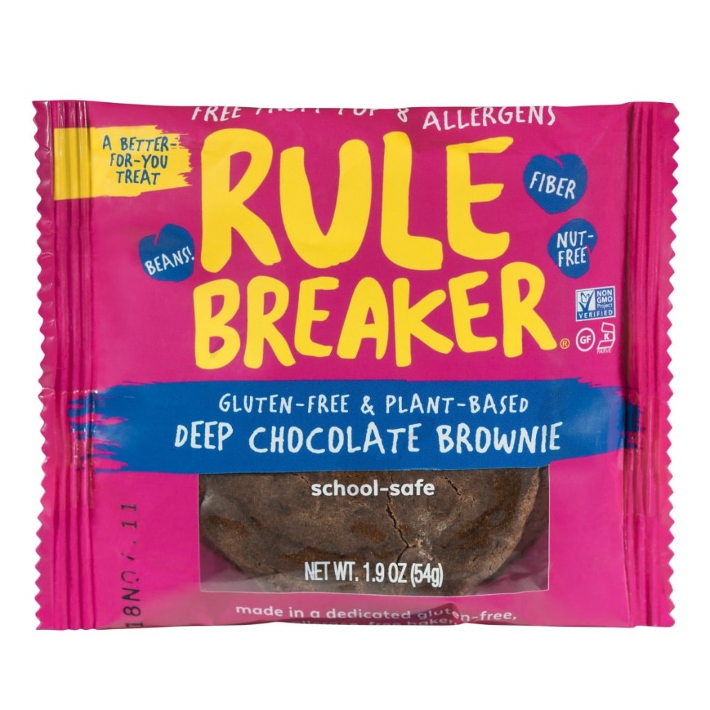 slide 1 of 1, Rule Breaker Deep Chocolate Brownie, 1.9 oz