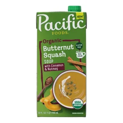Pacific Foods Organic Butternut Squash Soup With Cinnamon and Nutmeg
