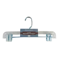 Whitmor Concepts Crystal Skirt/Trouser Hanger, 2 ct