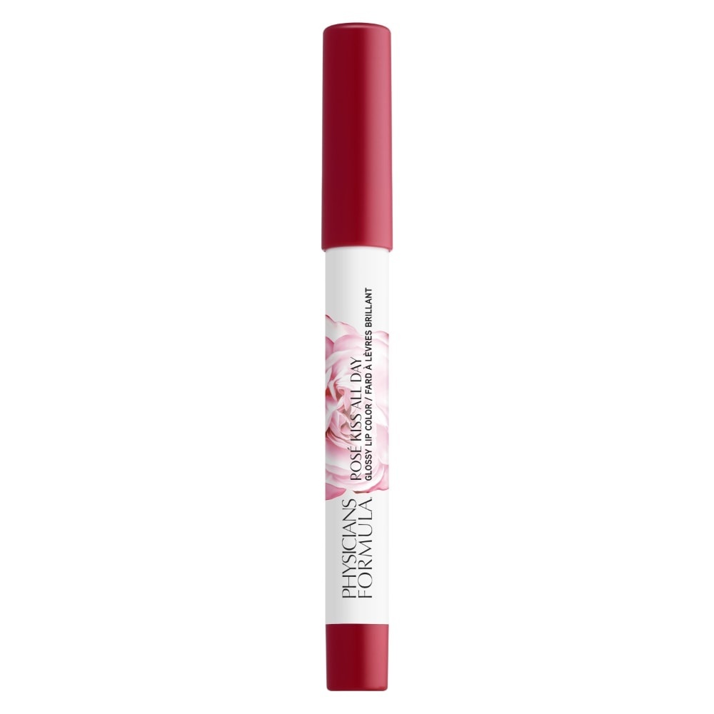 slide 1 of 1, Physicians Formula Rosé All Day Rosé Kiss All Day Glossy Lip Color XOXO, 0.15 oz