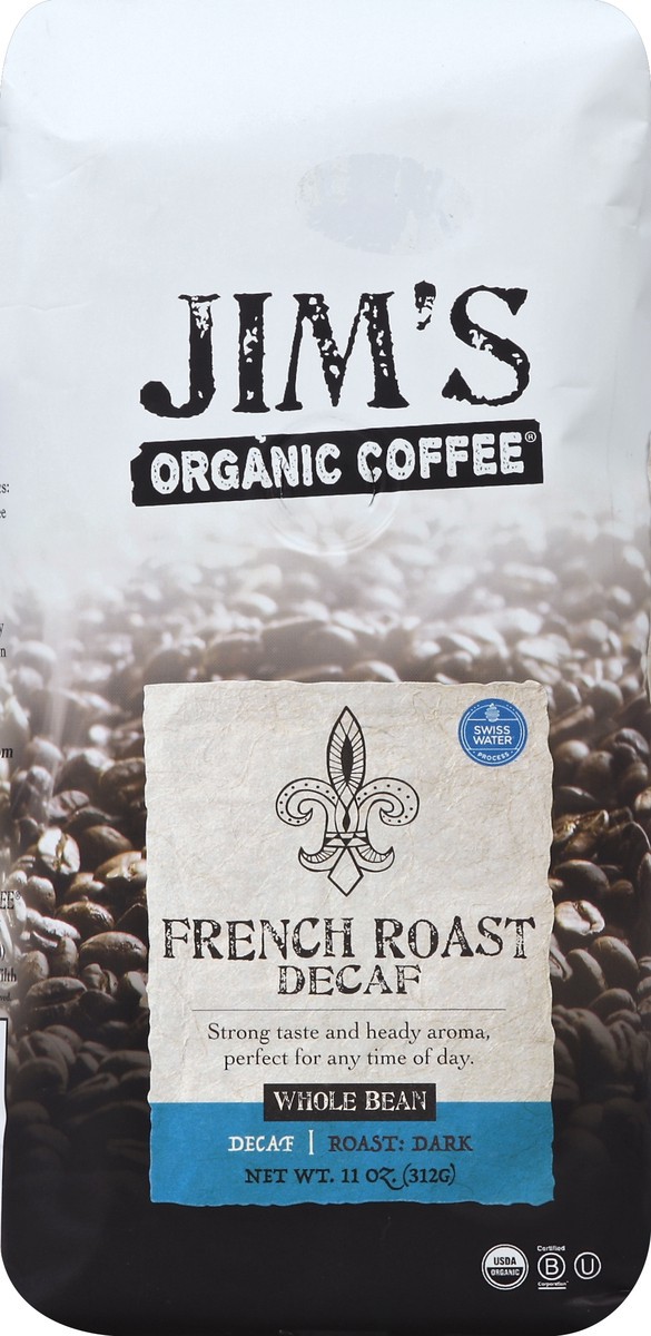 slide 1 of 5, Jim's Organic Coffee Coffee - 11 oz, 12 oz