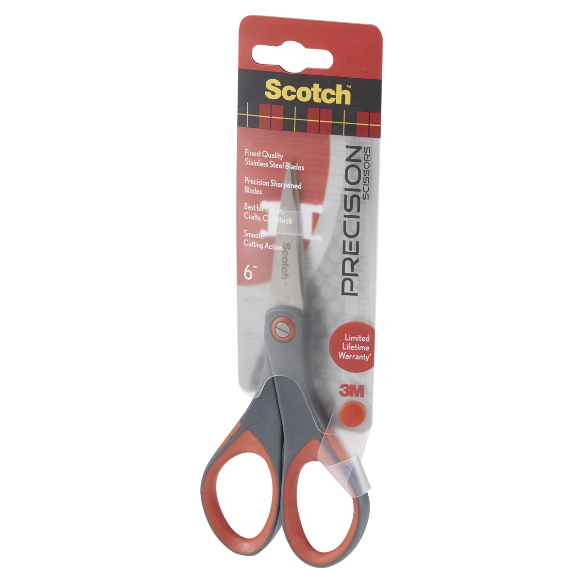 slide 9 of 29, Scotch Precision Scissors, 6 in