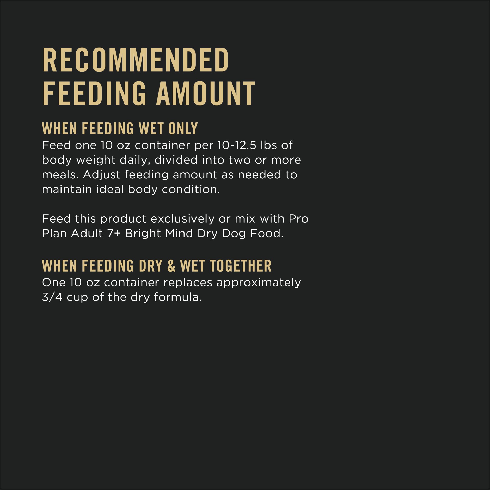 slide 7 of 7, Purina Pro Plan Senior Wet Dog Food, BRIGHT MIND 7+ Beef and Brown Rice Entree, 10 oz
