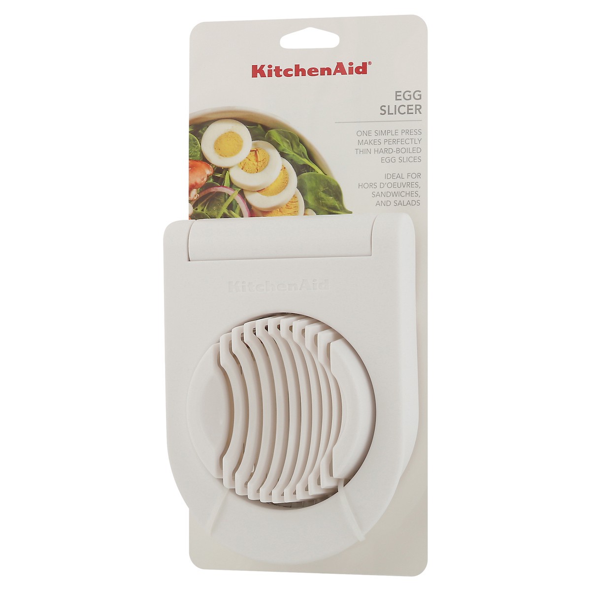 slide 6 of 9, KitchenAid Kitchen Aid Classic Egg Slicer, White, 1 ct