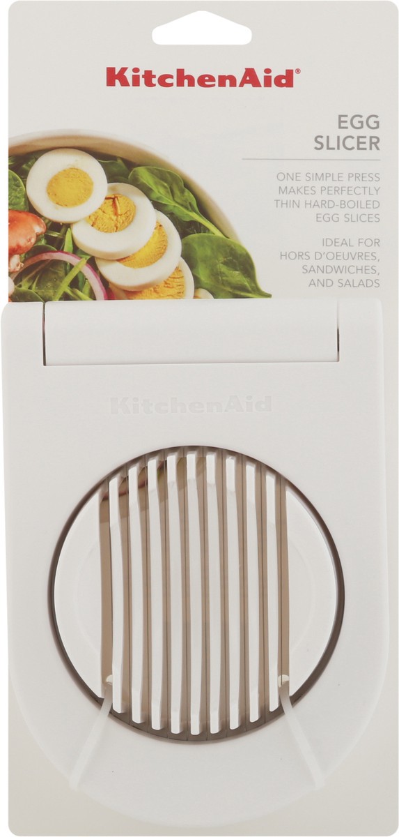 slide 8 of 9, KitchenAid Kitchen Aid Classic Egg Slicer, White, 1 ct