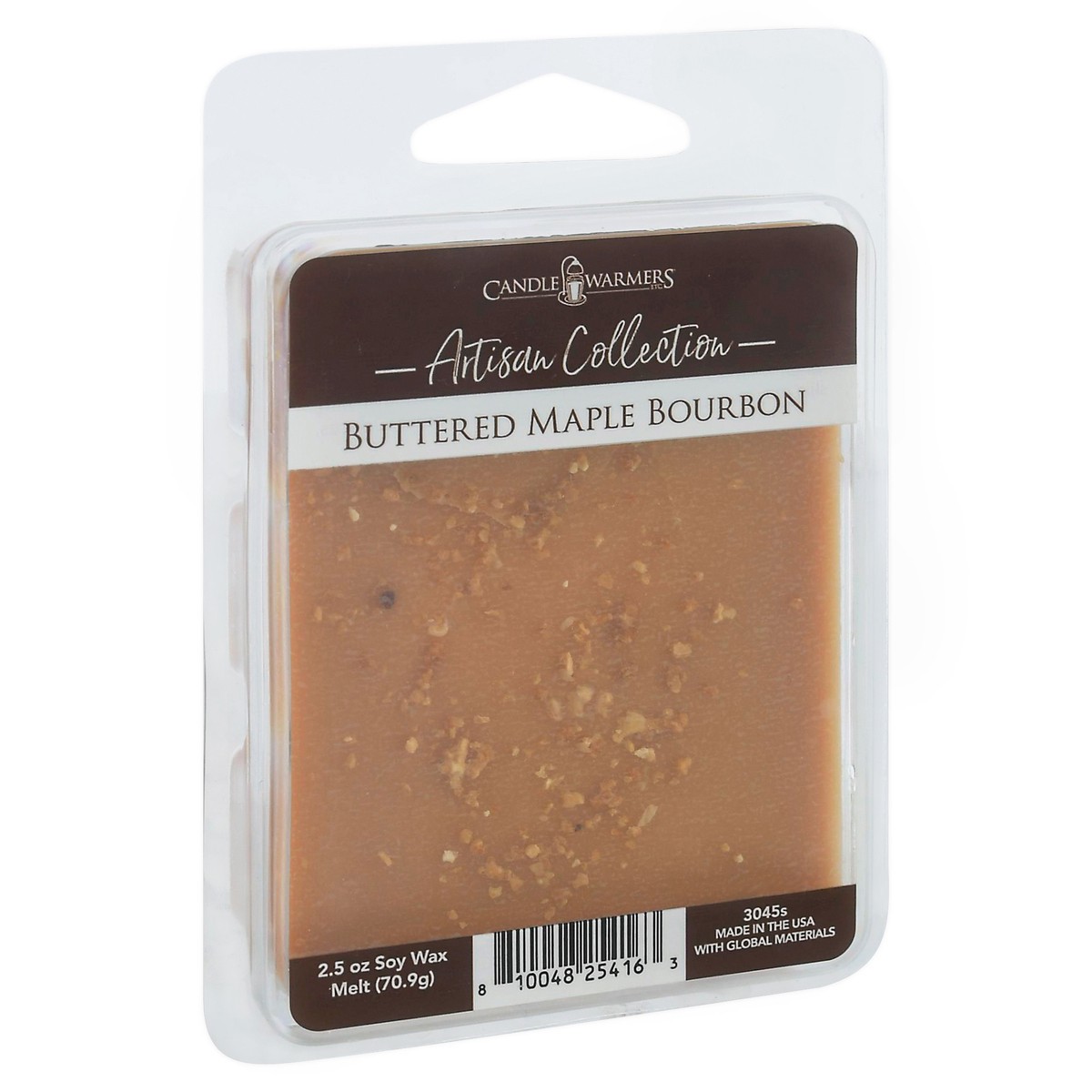 slide 6 of 9, Candle Warmers Artisan Collection Buttered Maple Bourbon Soy Wax Melt 2.5 oz, 2.50 oz