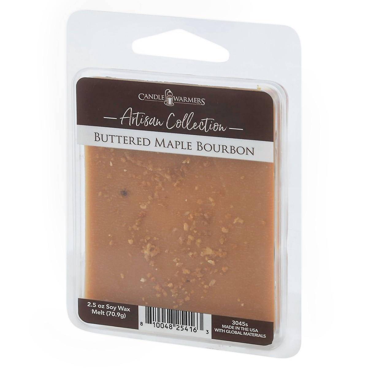 slide 9 of 9, Candle Warmers Artisan Collection Buttered Maple Bourbon Soy Wax Melt 2.5 oz, 2.50 oz