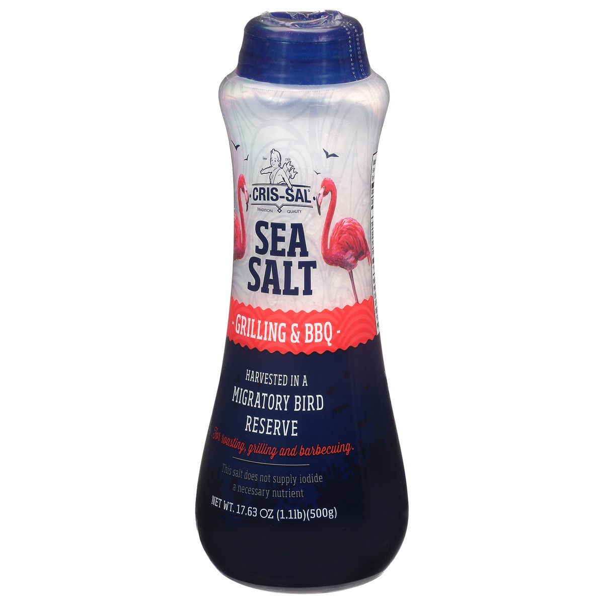 slide 2 of 9, Cris-Sal Grilling & Bbq Sea Salt 17.63 oz Bottle, 17.63 oz
