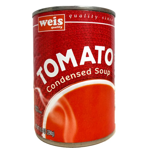 slide 1 of 6, Weis Quality Tomato Condensed Soup, 10.75 oz