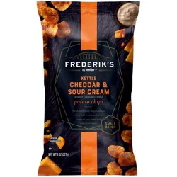 FREDERIKS BY MEIJER Frederik's by Meijer Cheddar & Sour Cream Kettle Chips