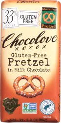 Chocolove Milk Pretzel Chocolate Bar - 2.9 oz