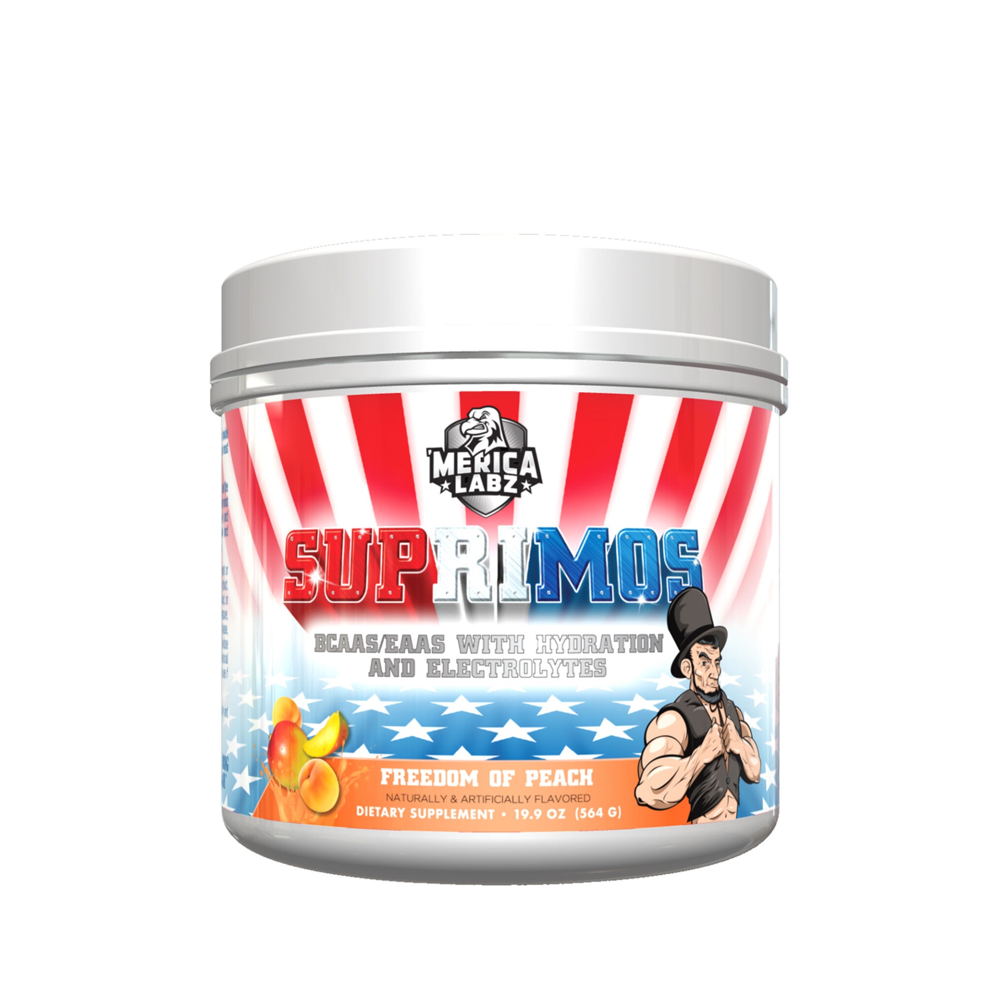 slide 1 of 1, Merica Labz 'Merica Labz Suprimos - Freedom of Peach, 1 ct
