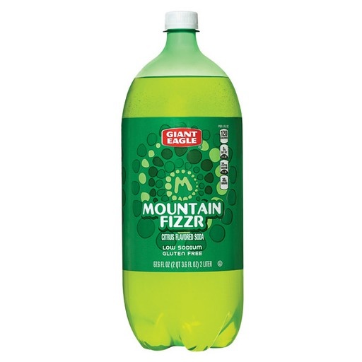 slide 1 of 1, Giant Eagle Mountain Fizzr Soda Bottle - 67.6 oz, 67.6 oz