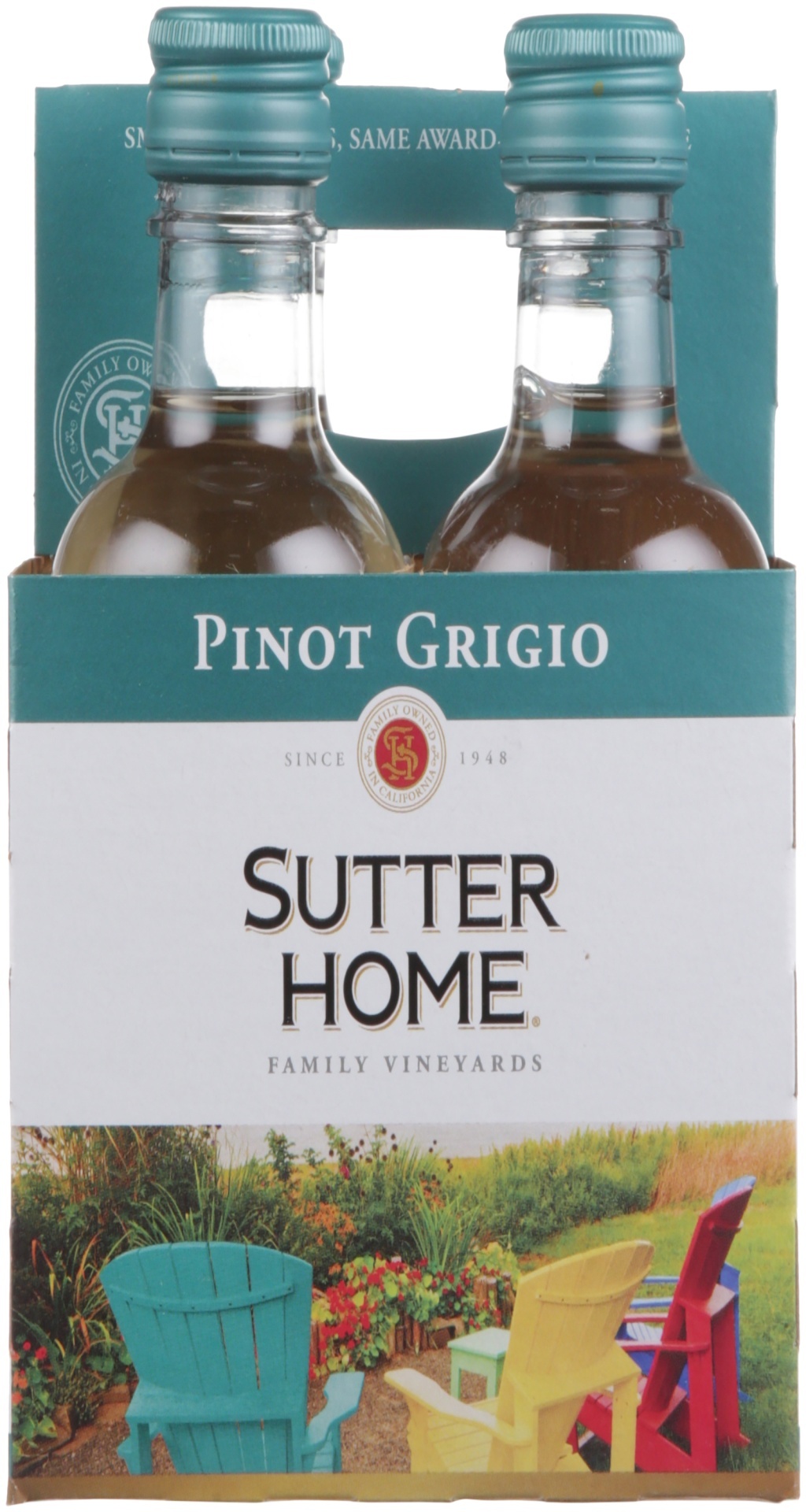 slide 1 of 1, Sutter Home Family Vineyards Pinot Grigio, 187 ml