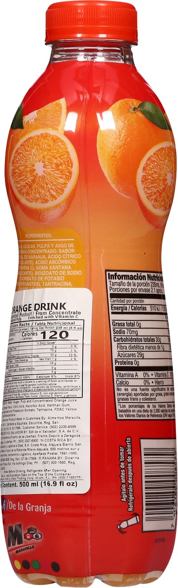 slide 2 of 13, De la Granja Orange Drink - 16.9 fl oz, 16.9 fl oz