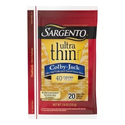 Sargento Ultra Thin Sliced Natural Colby-Jack Cheese