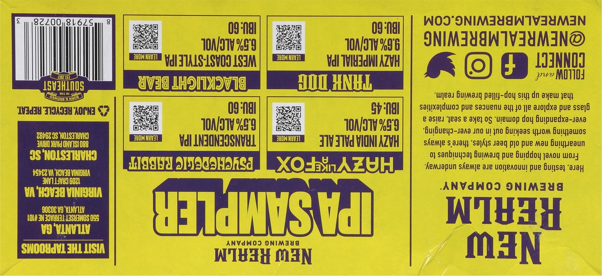 slide 2 of 9, New Realm Brewing Company Assorted Beer Variety Pack 12 - 12 oz Cans, 12 ct; 12 oz