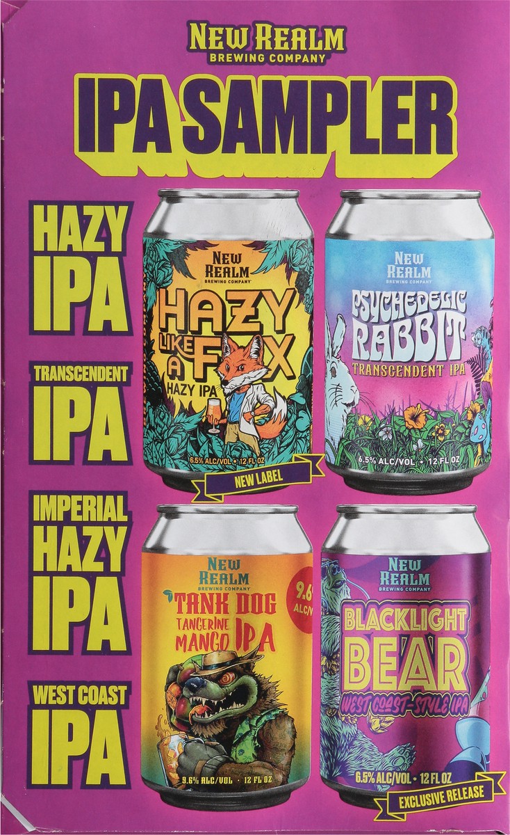 slide 3 of 9, New Realm Brewing Company Assorted Beer Variety Pack 12 - 12 oz Cans, 12 ct; 12 oz