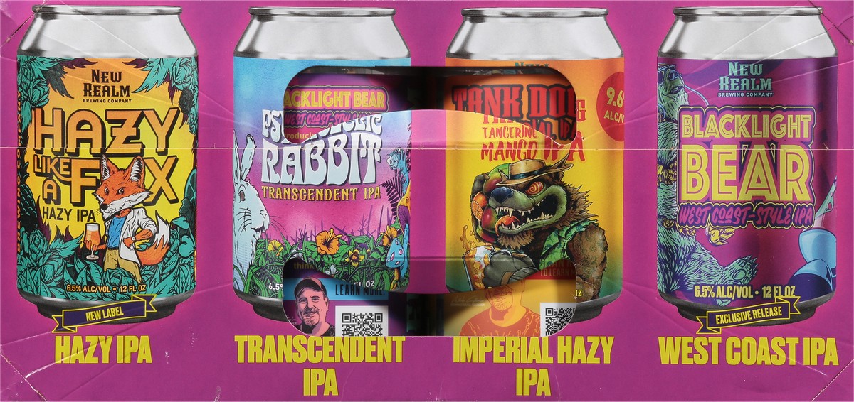 slide 8 of 9, New Realm Brewing Company Assorted Beer Variety Pack 12 - 12 oz Cans, 12 ct; 12 oz