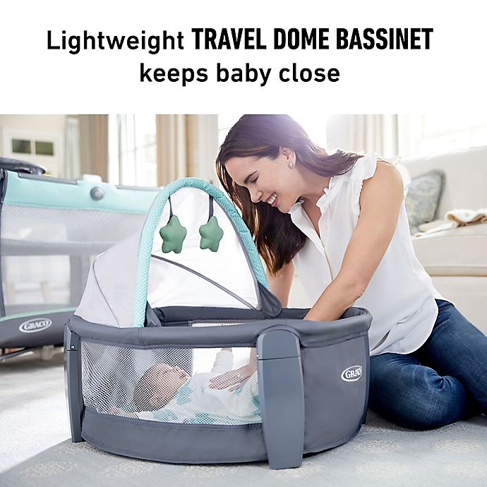 slide 2 of 6, Graco Pack'n Play Playard with Travel Dome Bassinet - Oskar, 1 ct