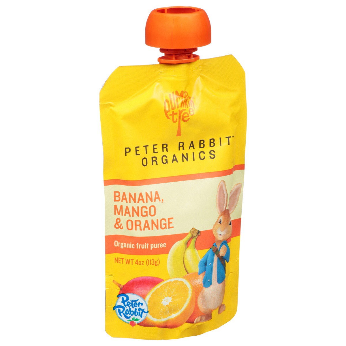 slide 4 of 9, Peter Rabbit Organics Organic Mango Banana And Orange Fruit Snack, 4 oz
