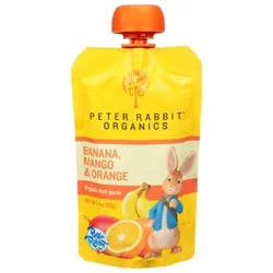 Peter Rabbit Organics Organic Mango Banana And Orange Fruit Snack