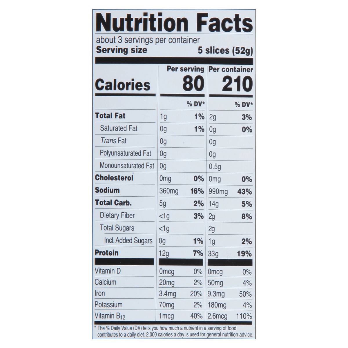 slide 7 of 12, Yves Veggie Cuisine Yves Veg Slices Salami, 1 ct