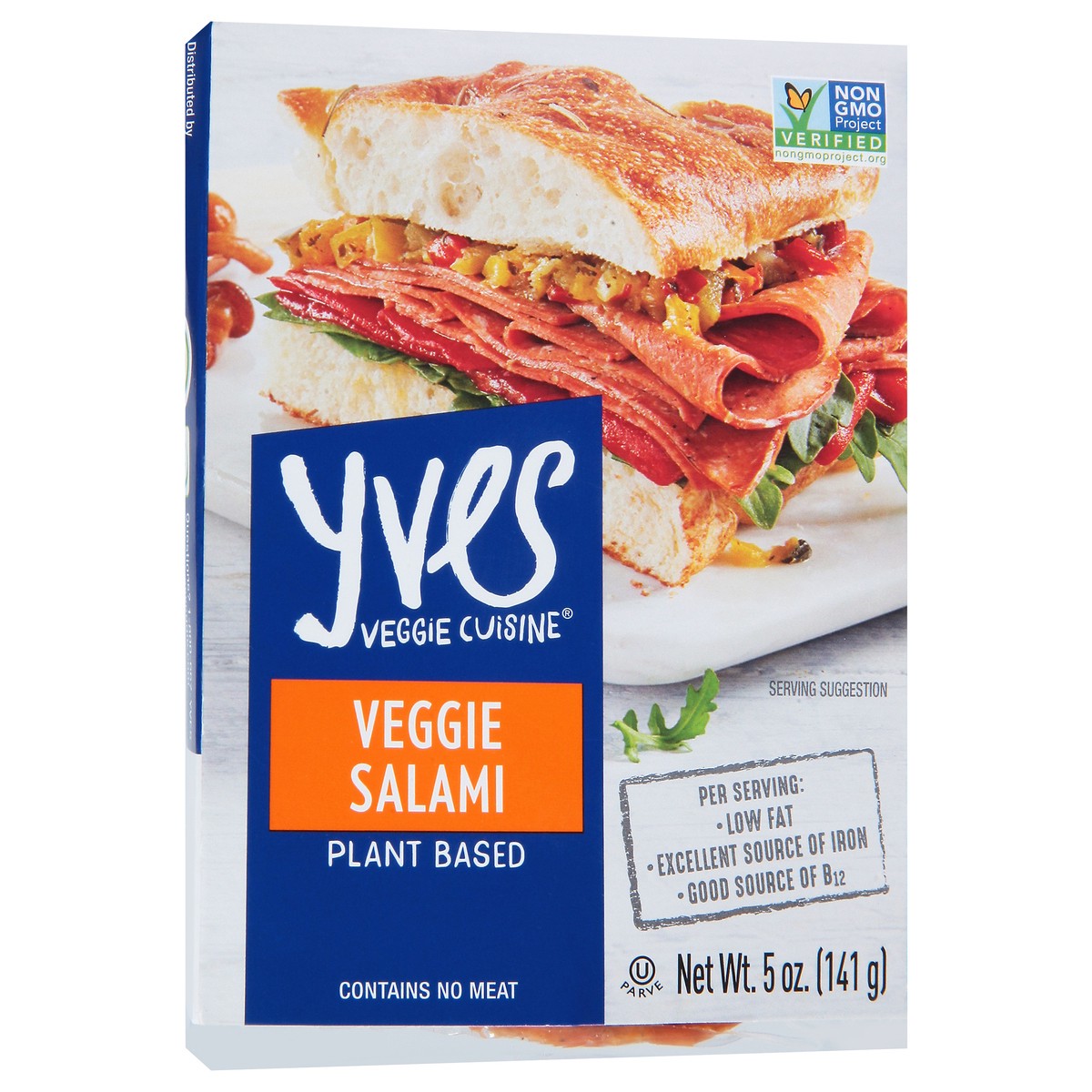 slide 3 of 12, Yves Veggie Cuisine Yves Veg Slices Salami, 1 ct