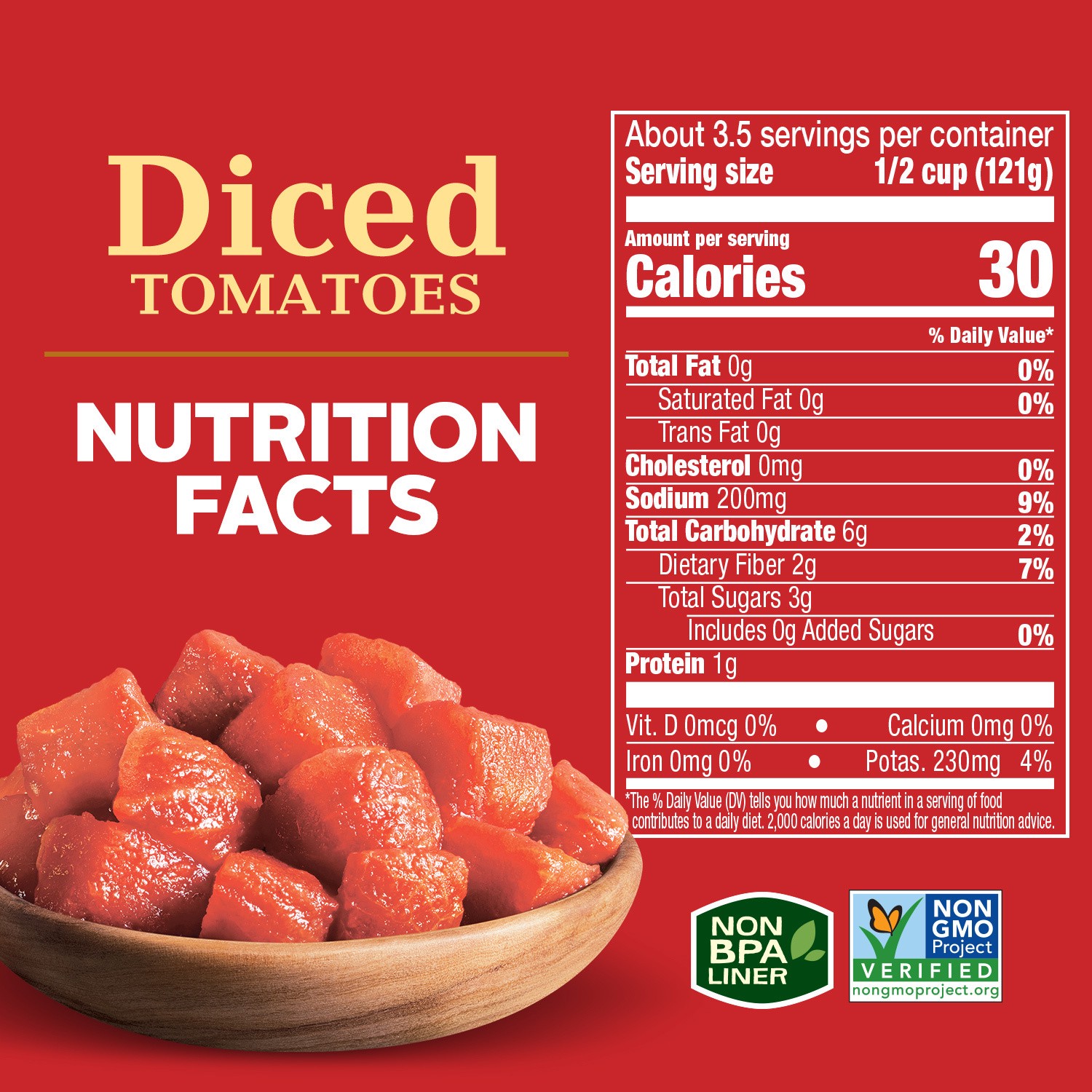slide 3 of 5, Hunt's Diced Tomatoes, 14.5 oz, 14.5 oz