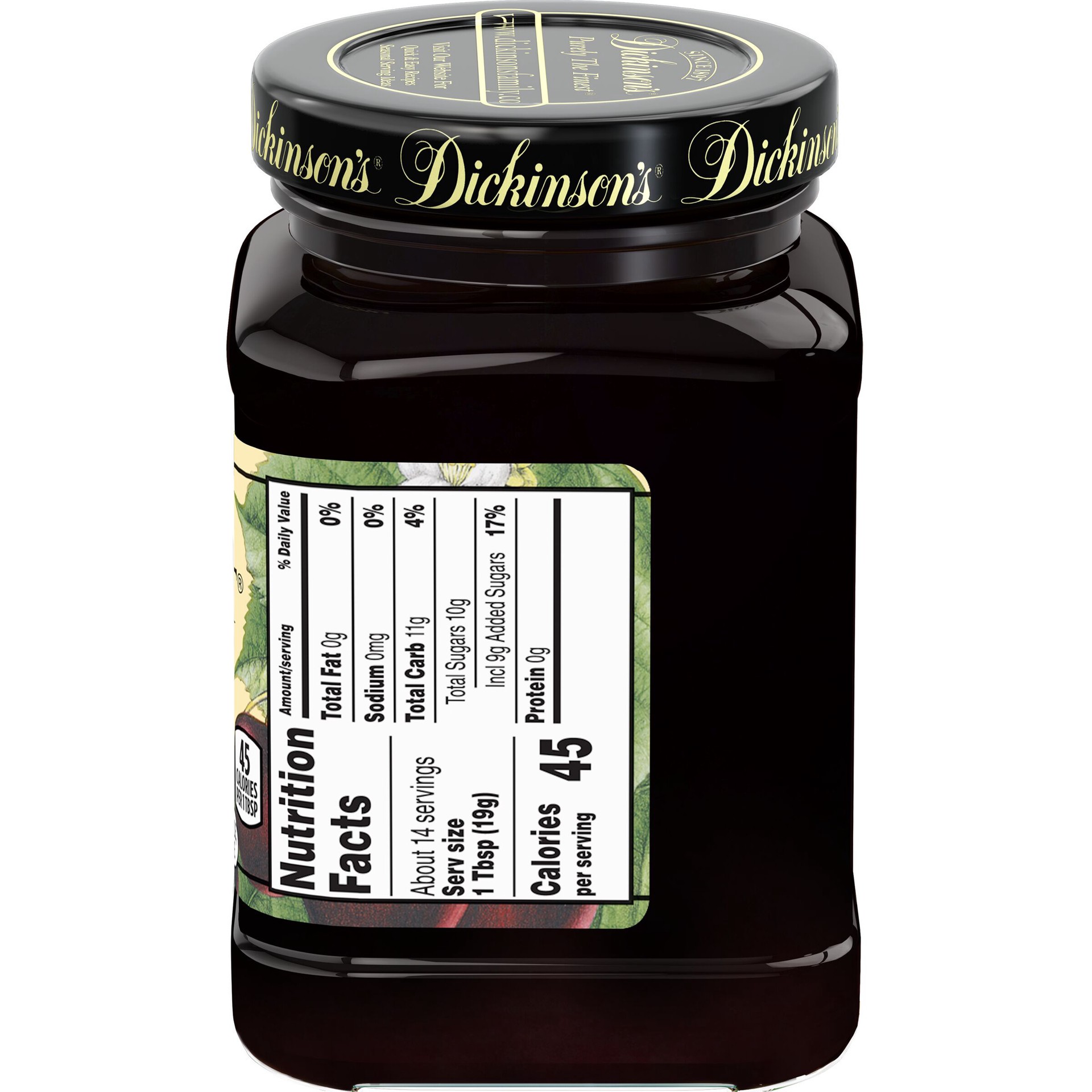 slide 2 of 2, Dickinson's Spreadable Fruit 9.5 oz, 9.5 oz