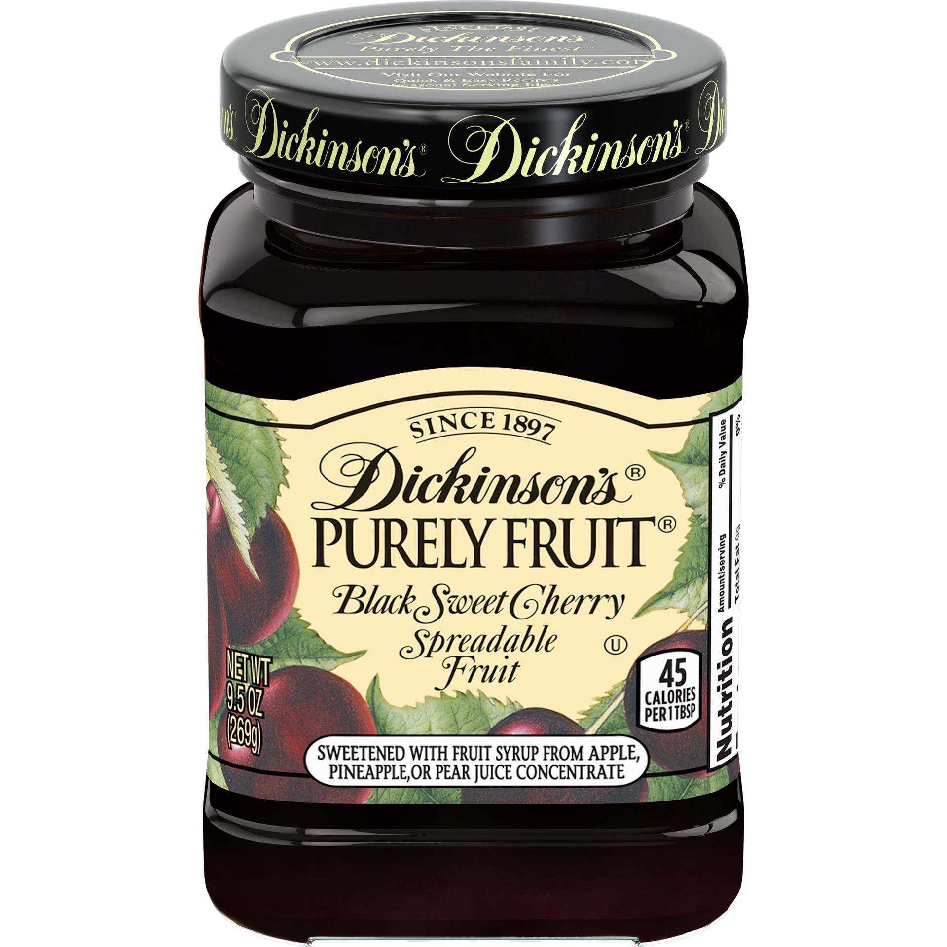 slide 1 of 2, Dickinson's Spreadable Fruit 9.5 oz, 9.5 oz