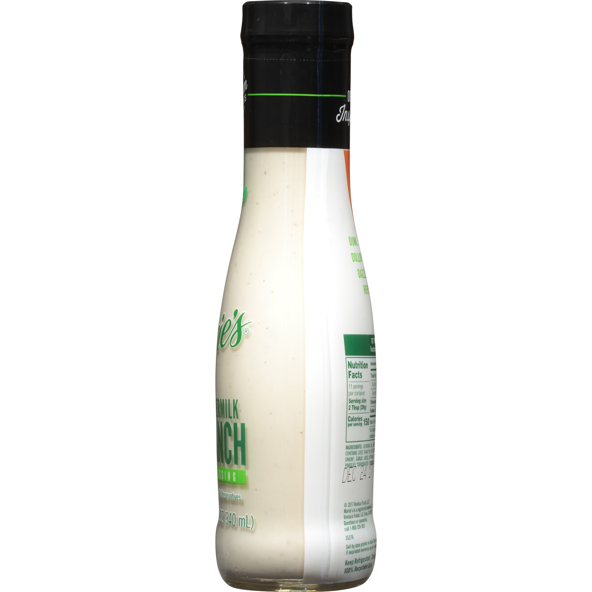 slide 5 of 8, Marie's Buttermilk Ranch Dressing Bottle, 11.5 oz