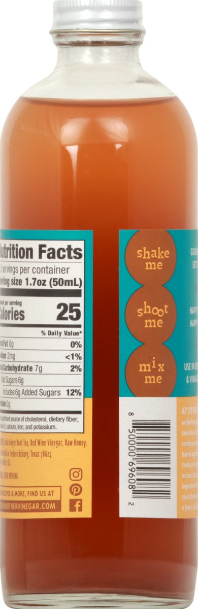 slide 8 of 12, Other Mother Shrub Shot Ginger & Honey, 12.7 oz