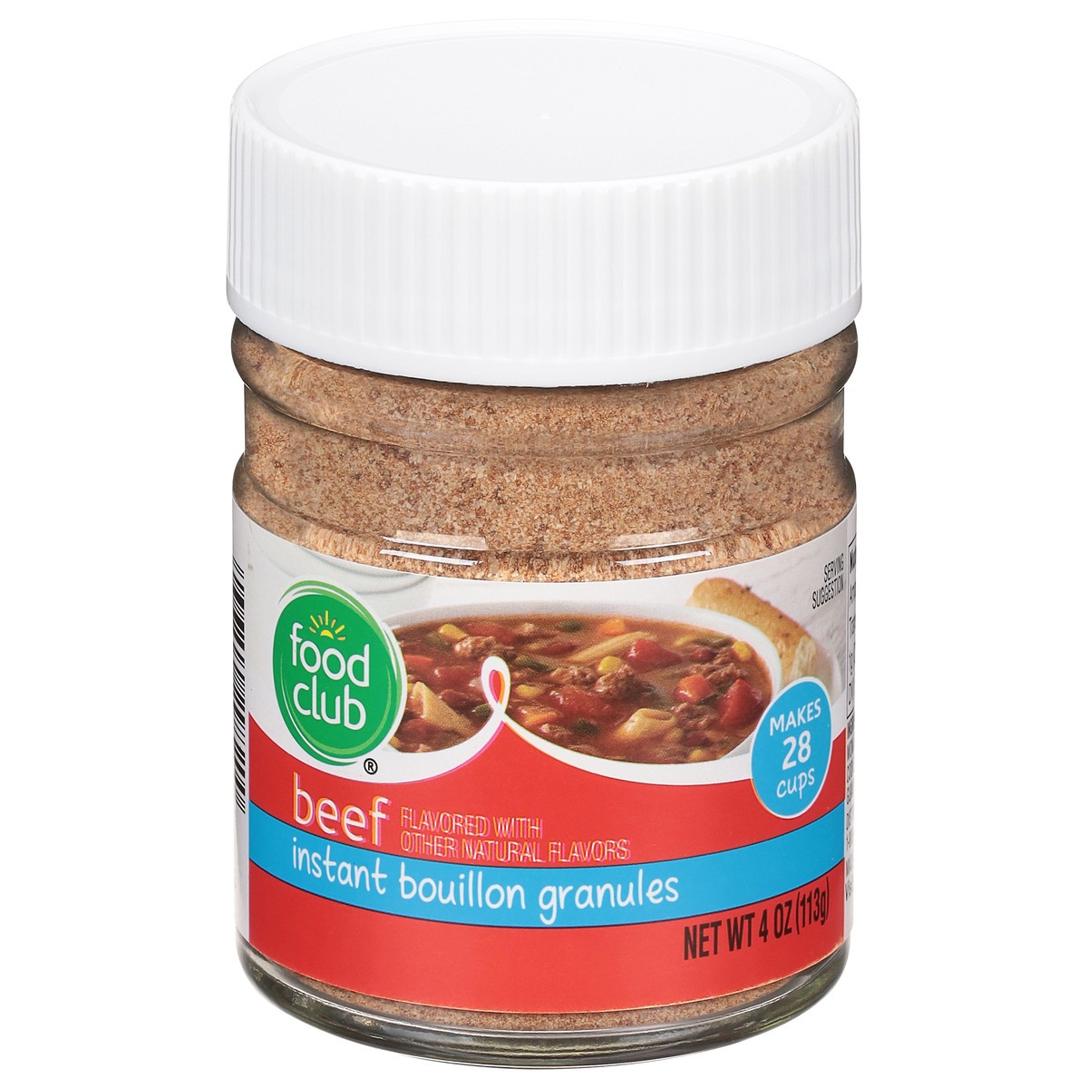 slide 1 of 15, Food Club Beef Instant Bouillon Granules 4 oz, 4 oz