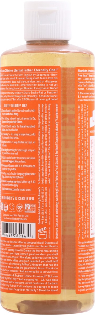 slide 9 of 11, Dr. Bronner's 18-in-1 Hemp Tea Tree Pure-Castile Soap 16 fl oz, 16 fl oz