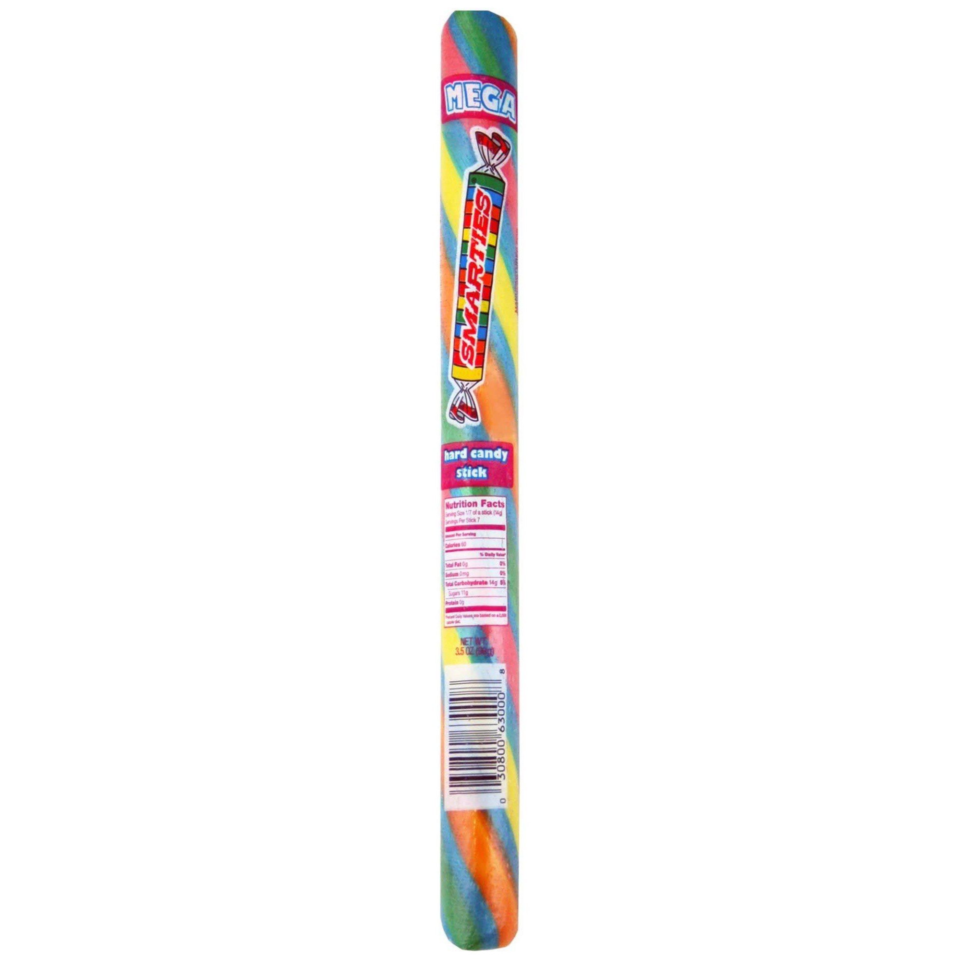 slide 1 of 3, Smarties Christmas Smarties Mega Stick, 3.5 oz