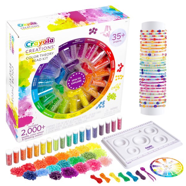 slide 2 of 8, Fashion Angels Crayola Creations Color Theory Bead Set, 1 ct