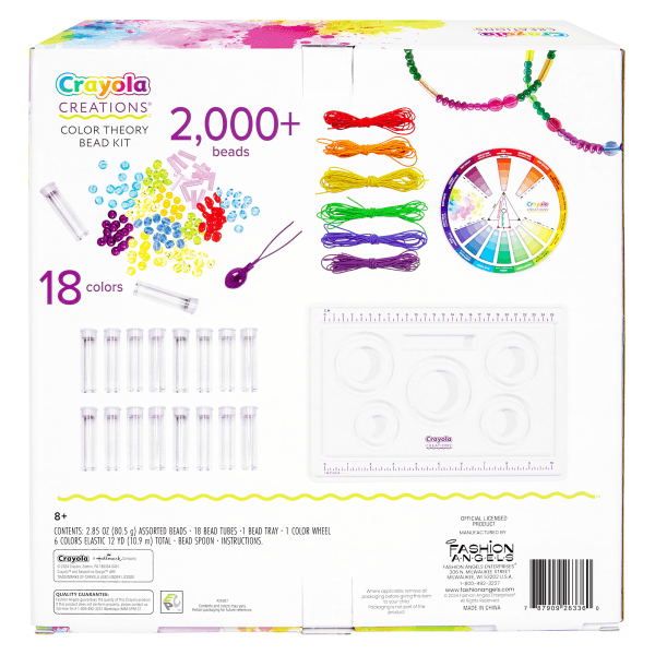 slide 3 of 8, Fashion Angels Crayola Creations Color Theory Bead Set, 1 ct