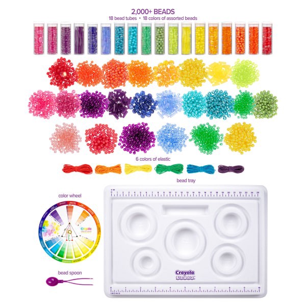 slide 5 of 8, Fashion Angels Crayola Creations Color Theory Bead Set, 1 ct