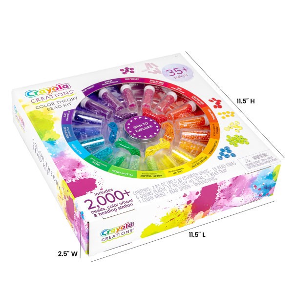 slide 7 of 8, Fashion Angels Crayola Creations Color Theory Bead Set, 1 ct